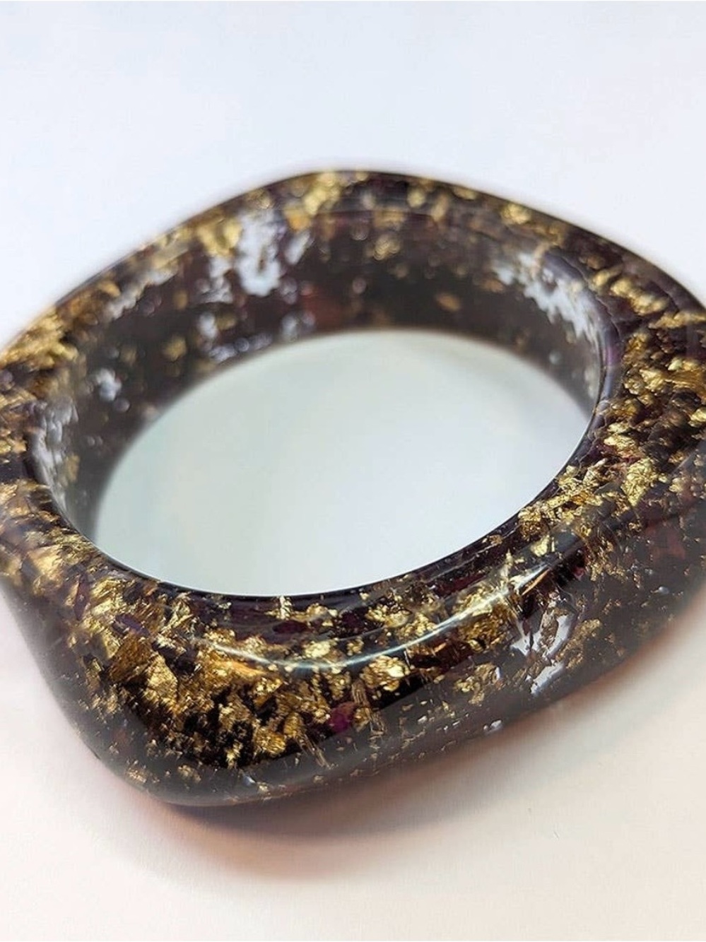 Rose Petals Resin Bracelet